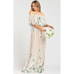 Show Me Your MuMu The Hacienda Maxi Versatile Ruffle Top Dress